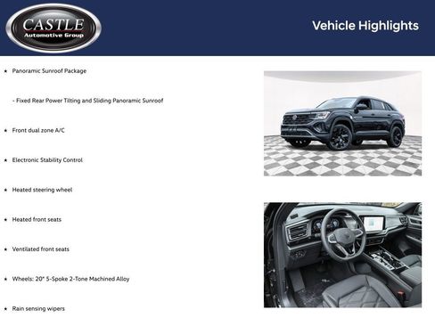 New 2026 Volkswagen Atlas Cross Sport SE image 3