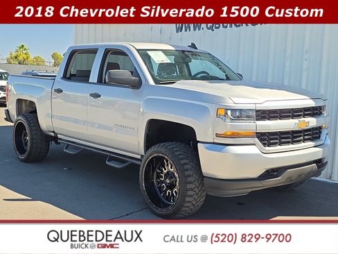 Used 2018 Chevrolet Silverado 1500 Custom w/ Custom Value Package image 1
