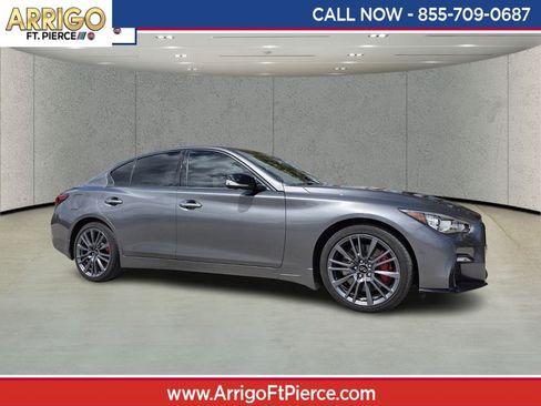 Used 2023 INFINITI Q50 Red Sport 400 image 1