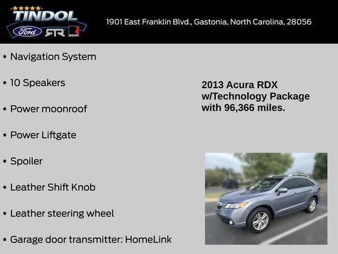 Used 2013 Acura RDX w/ Technology Package FWD image 14