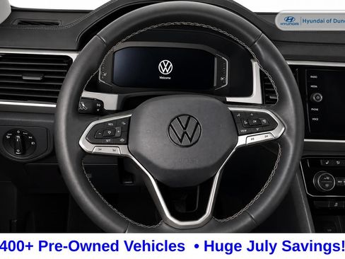 Used 2022 Volkswagen Atlas SE w/ Panoramic Sunroof Package FWD image 11