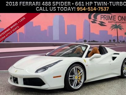 Used 2018 Ferrari 488 Spider