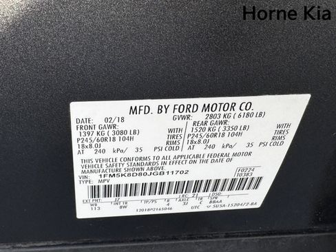 Used 2018 Ford Explorer XLT w/ Equipment Group 201A image 28