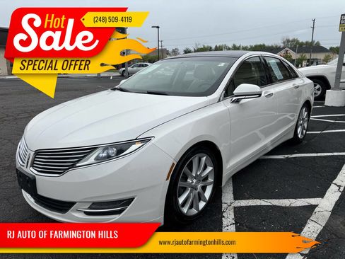 Used 2015 Lincoln MKZ Hybrid w/ Equipment Group 202A Reserve FWD image 1