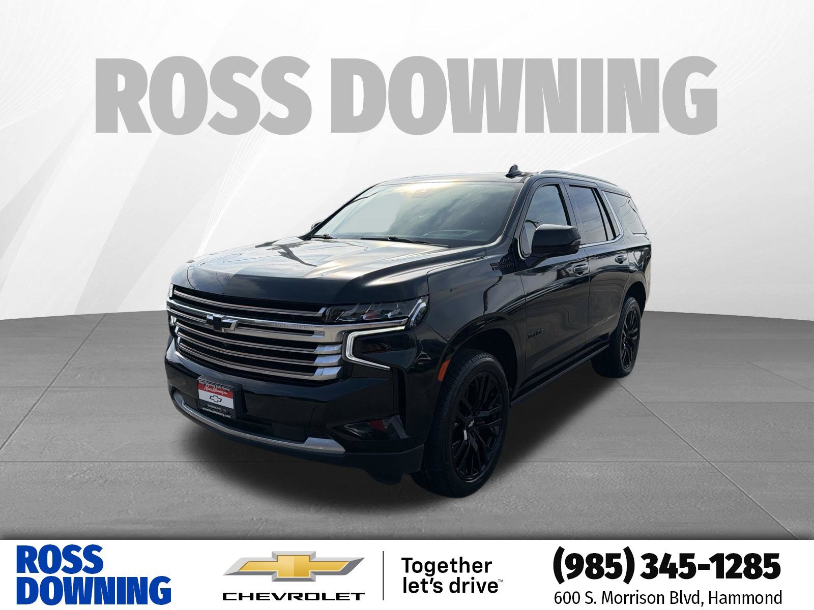 Used 2021 Chevrolet Tahoe High Country w/ Premium Package AWD/4WD image 1