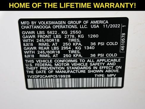 Used 2023 Volkswagen Atlas SE FWD image 57