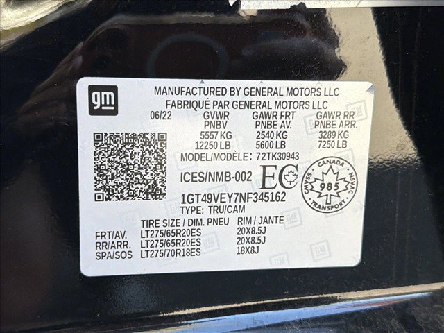 Used 2022 GMC Sierra 3500 AT4 w/ AT4 Premium Plus Package AWD/4WD image 20