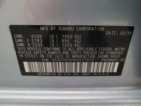 Used 2019 Subaru Impreza 2.0i Limited w/ Popular Package #2 image 33