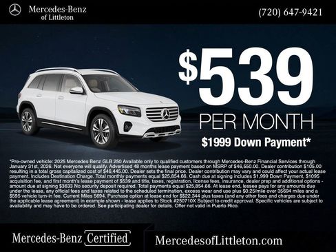 Certified 2025 Mercedes-Benz GLB 250 4MATIC image 3