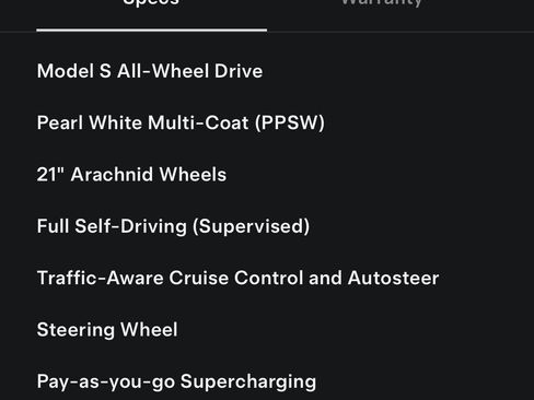 Used 2023 Tesla Model S Standard Range AWD/4WD image 4