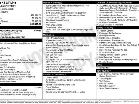 Used 2023 Kia K5 GT-Line w/ GT-Line Premium Package image 5