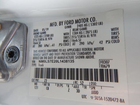 Used 2020 Ford Transit Connect XL image 30