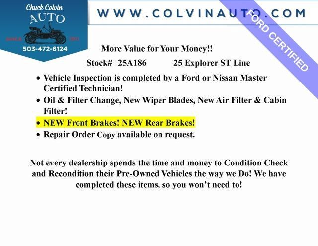 Certified 2025 Ford Explorer ST-Line w/ ST-Line Street Pack AWD/4WD image 11