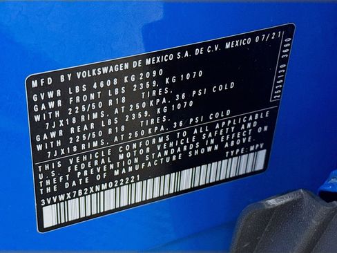 Used 2022 Volkswagen Taos SE AWD/4WD image 25
