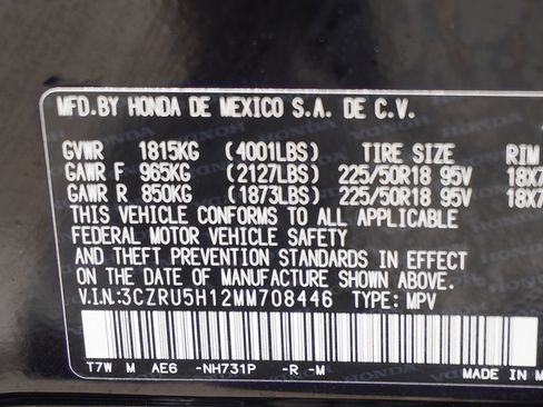 Used 2021 Honda HR-V Sport image 28