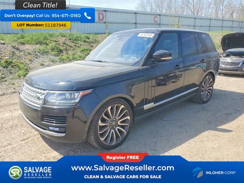 Used 2016 Land Rover Range Rover Supercharged AWD/4WD image 1