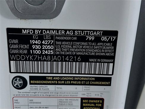 Used 2018 Mercedes-Benz AMG GT Roadster image 29