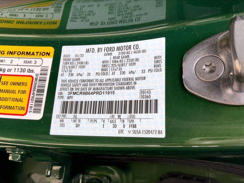 Certified 2023 Ford Bronco Sport Big Bend w/ Convenience Package image 34