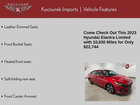 Used 2023 Hyundai Elantra Limited FWD image 5