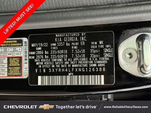 Used 2022 Kia Sorento EX w/ Panoramic Sunroof Package FWD image 36