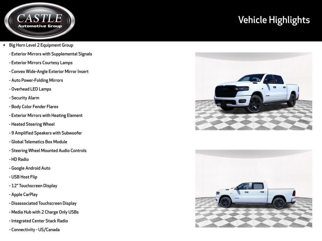 New 2026 RAM 1500 Big Horn AWD/4WD image 6