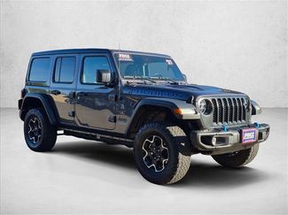 Used 2021 Jeep Wrangler Unlimited Rubicon 4xe w/ Steel Bumper Group AWD/4WD video 3