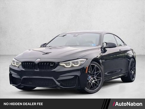 Used 2018 BMW M4 Coupe w/ Competition Package RWD image 1