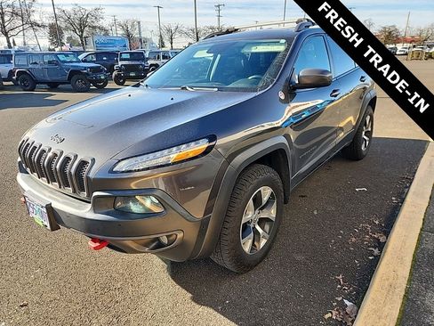 Used 2014 Jeep Cherokee Trailhawk w/ Technology Group image 1