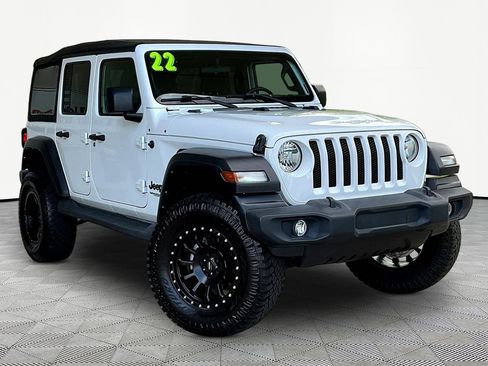 Used 2022 Jeep Wrangler Unlimited Sport AWD/4WD image 3