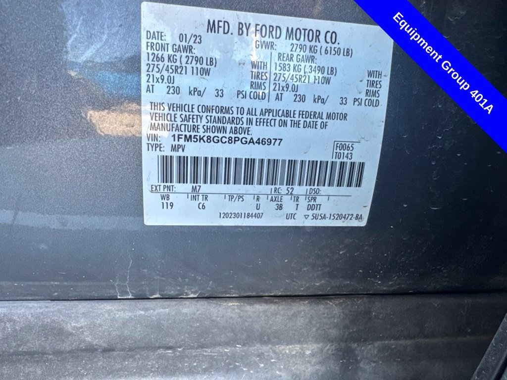 Used 2023 Ford Explorer ST w/ Equipment Group 401A AWD/4WD image 11