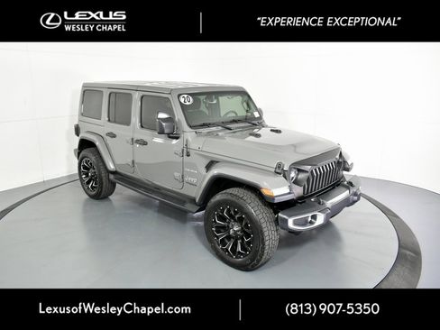 Used 2020 Jeep Wrangler Unlimited Sahara image 2