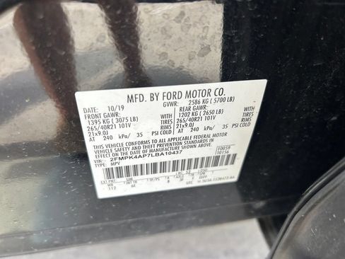 Used 2020 Ford Edge ST w/ Equipment Group 401A AWD/4WD image 10