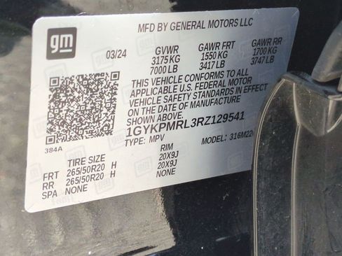 Certified 2024 Cadillac Lyriq Tech AWD/4WD image 24