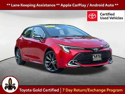 Certified 2025 Toyota Corolla XSE FWD image 1