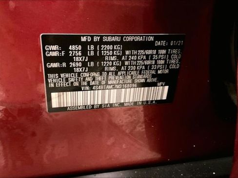 Used 2021 Subaru Outback Limited image 35