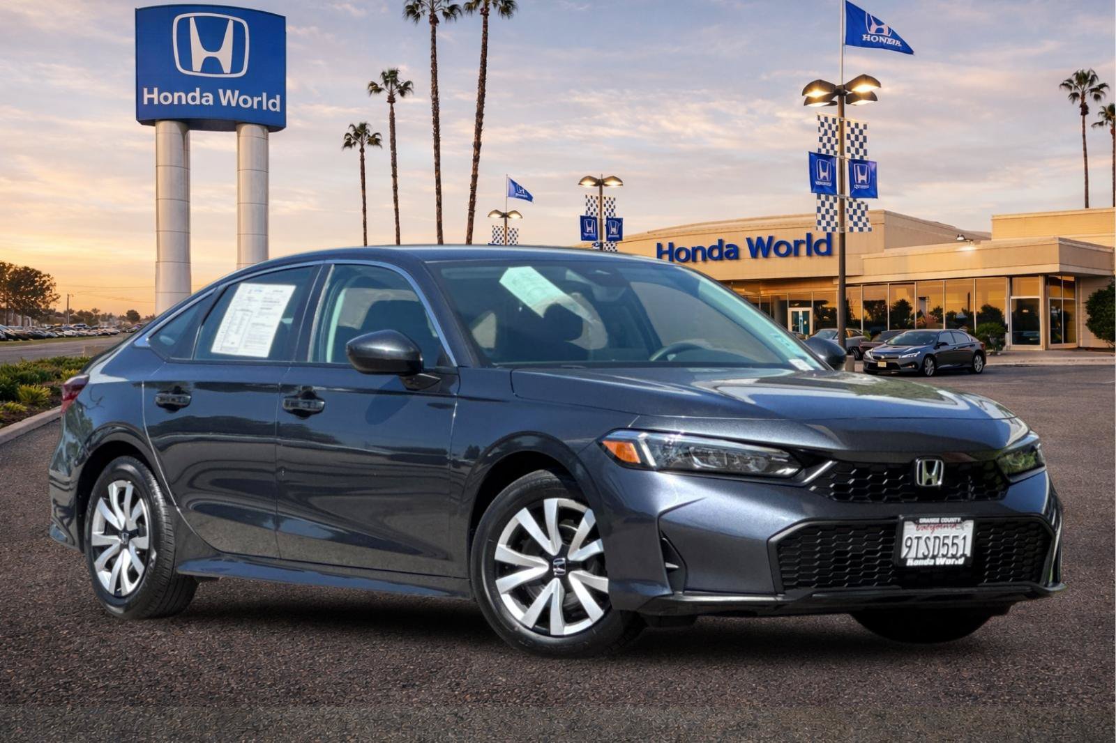 Certified 2025 Honda Civic LX image 2