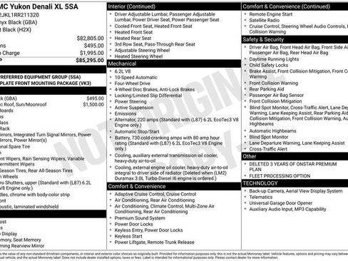 Certified 2024 GMC Yukon XL Denali AWD/4WD image 33