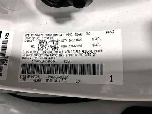 Used 2023 Toyota Tundra Limited w/ TRD Off-Road Package image 33