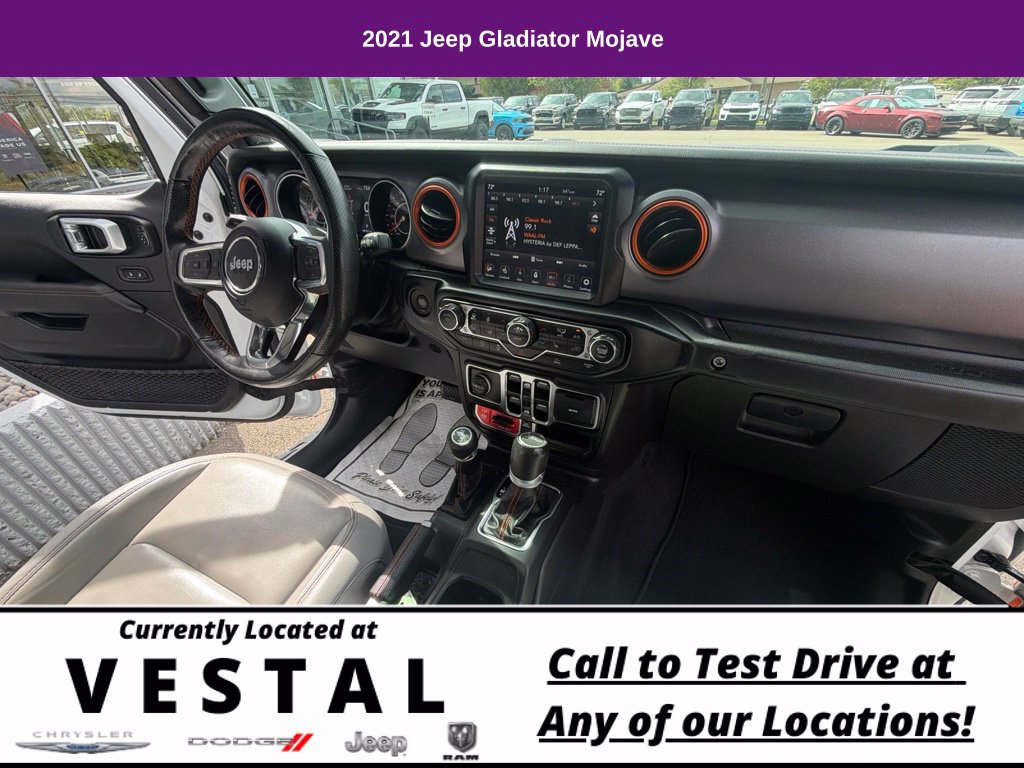 Used 2021 Jeep Gladiator Mojave w/ Dual Top Group AWD/4WD image 28