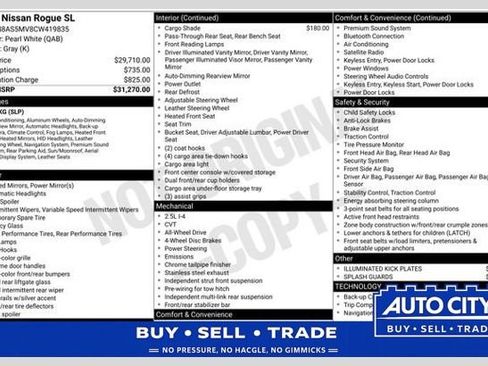 Used 2012 Nissan Rogue SL AWD/4WD image 1
