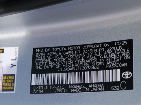 New 2026 Toyota Prius XLE AWD/4WD image 9
