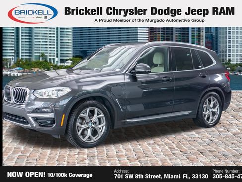 Used 2020 BMW X3 xDrive30e w/ Premium Package AWD/4WD image 3