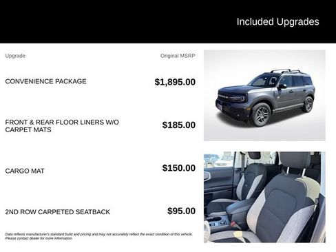 New 2026 Ford Bronco Sport Big Bend w/ Convenience Package AWD/4WD image 5