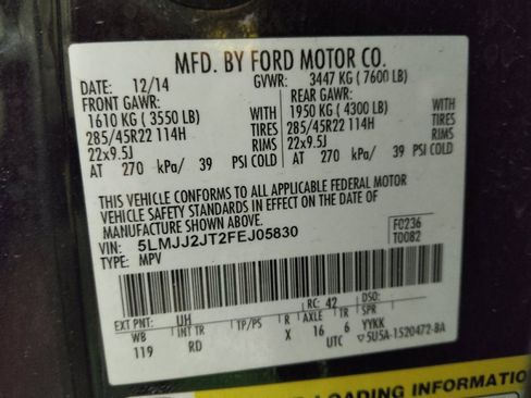 Used 2015 Lincoln Navigator 4WD w/ Equipment Group 101A Reserve image 33