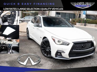 Used 2018 INFINITI Q50 Red Sport 400 w/ Sensory Package (Sport)