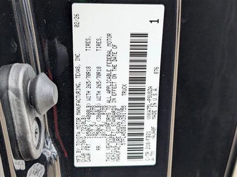 New 2026 Toyota Tundra SR5 AWD/4WD image 18