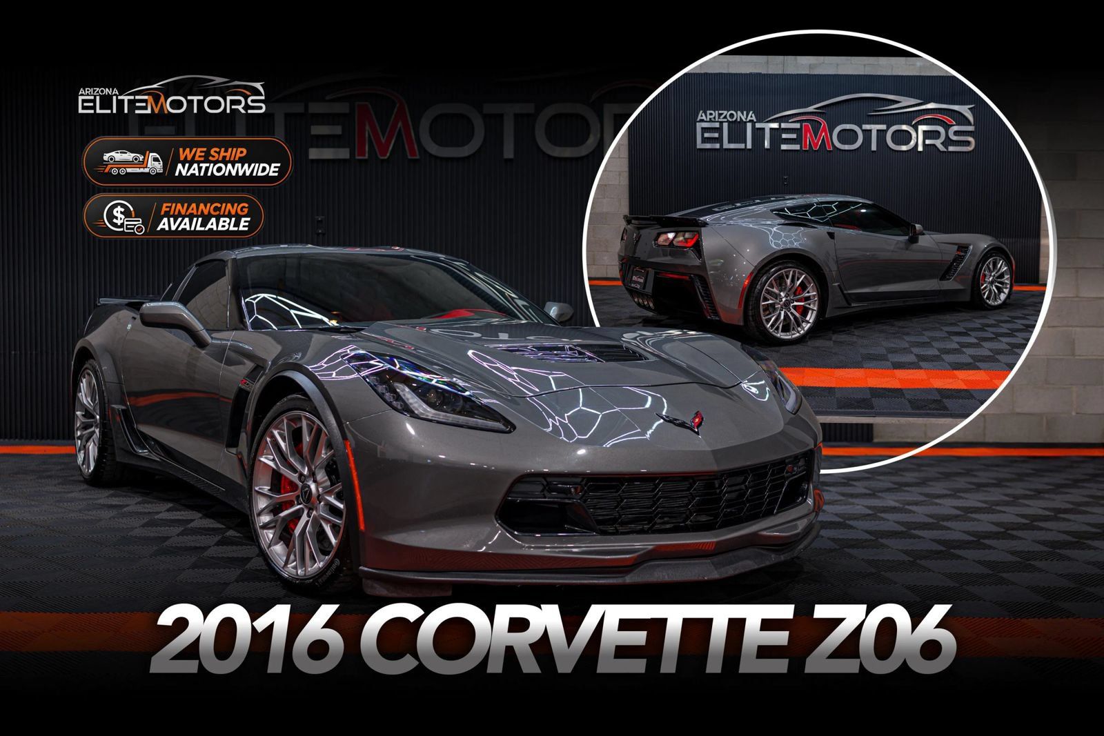Used 2016 Chevrolet Corvette Z06 w/ 2LZ Preferred Equipment Group RWD image 1