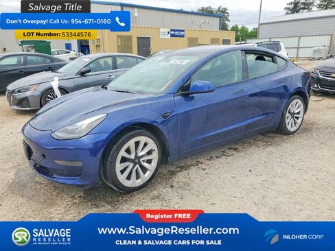 Used 2022 Tesla Model 3 RWD image 1