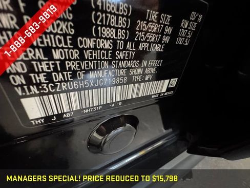 Used 2018 Honda HR-V EX image 28