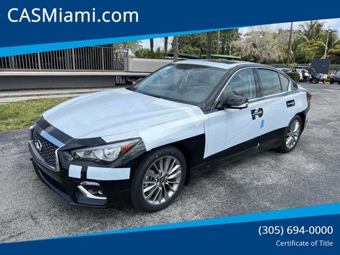 Used 2024 INFINITI Q50 Luxe image 1